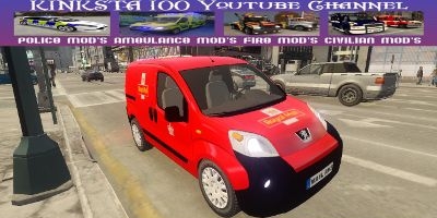 Peugeot Bipper  Royal Mail AA Recovery Vans