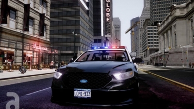 2013 Ford Police Interceptor - Liberty City Police Department (ELS7)