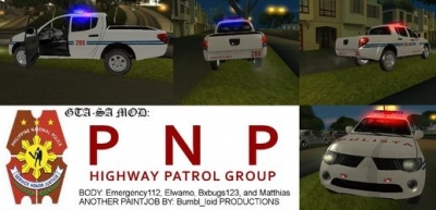 Mitsubishi Strada Philippine National Police - HPG