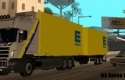 EDEKA Scania R 420 Topline and Tandem Trailer