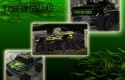 Green Flames Monstertruckv