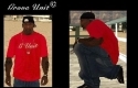 G-Unit T-Shirt Red+G-Unit Sneakers Black