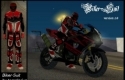 Biker-Suit Red Black White
