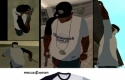 Roca Wear Tee White Black Carolina