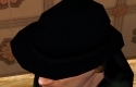 Schwarzer Filzhut