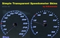 Simple Transparent Speedometer Skins
