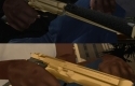 Golden Beretta Pistols