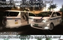 Toyota Alphard 350X GGH20 Zenki Japanese Privately Owned Taxi
