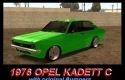 Opel Kadett C (with original Bumpers)