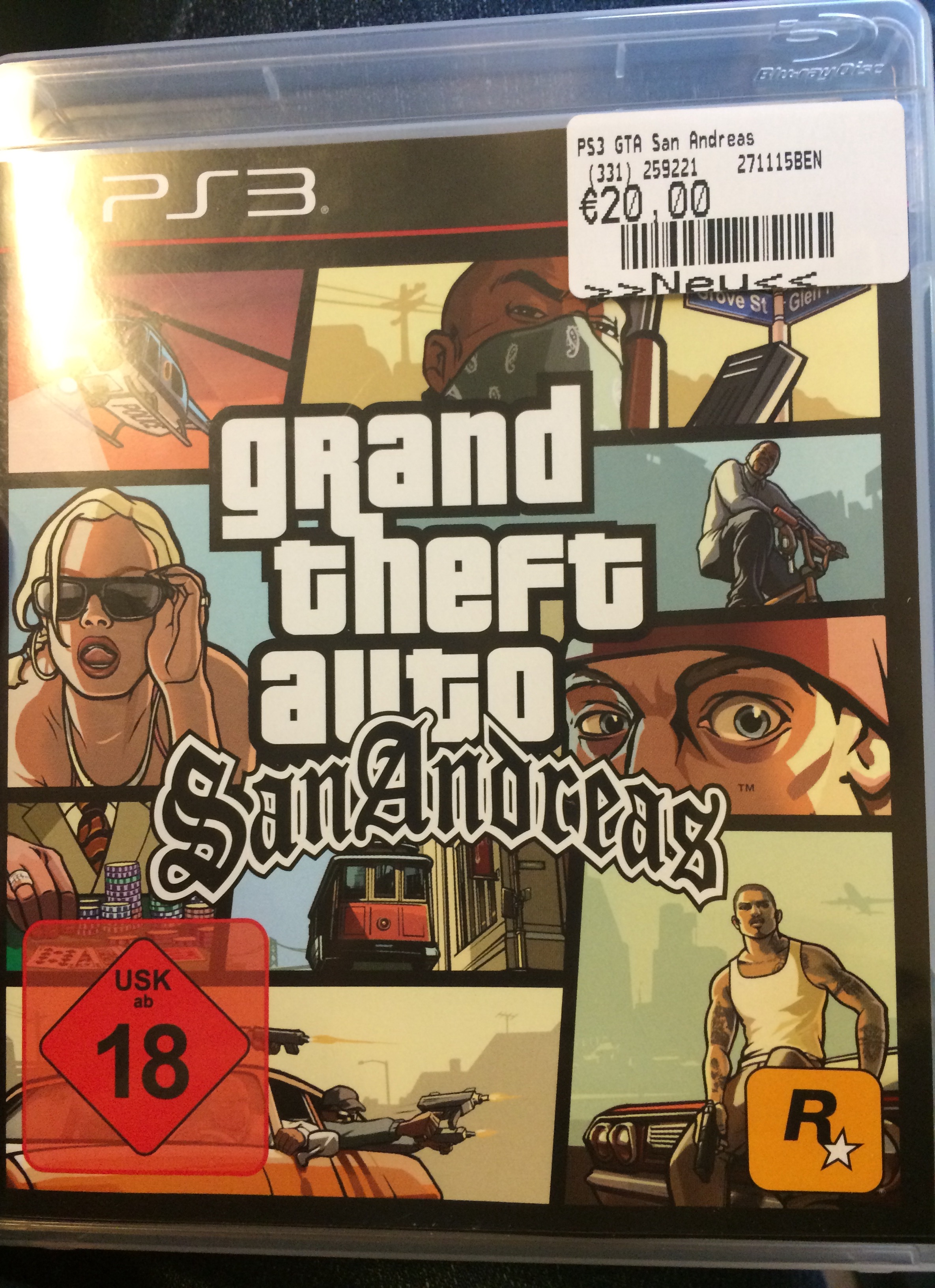 Gta san andreas на playstation